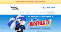 Desktop Screenshot of basementsystemsusa.com